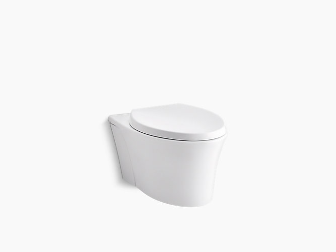 K 6299 Veil Wall Hung Toilet Bowl With Reveal Seat Kohler - Wall Hung Toilet Seat Height